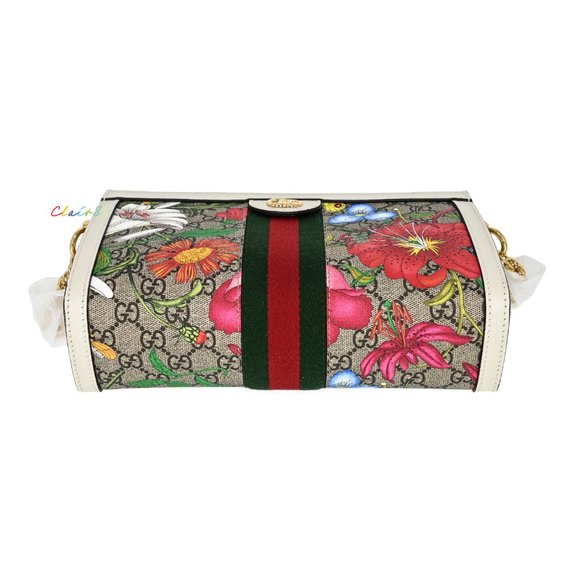 Gucci 503877 Ophidia GG Flora Small Shoulder Bag - Picture 5 of 10